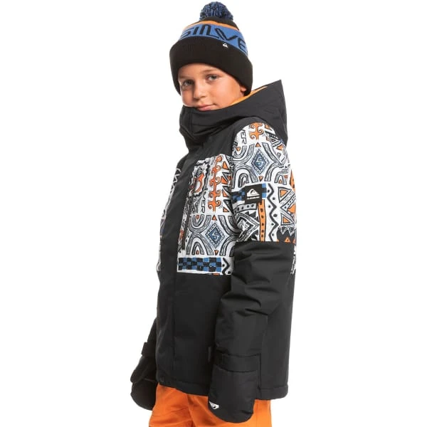 QUIKSILVER MISSION PRINTED BLOCK YOUTH JK RUSSET ORANGE BIG TRIBE 23 3 QUIKSILVER MISSION PRINTED BLOCK YOUTH JK RUSSET ORANGE BIG TRIBE 23 - Afbeelding 3