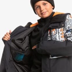 QUIKSILVER MISSION PRINTED BLOCK YOUTH JK RUSSET ORANGE BIG TRIBE 23 -Rossignol || Salomon || Fischer Winkel 9 120135 mission printed block youth jk russet orange big tribe eqbtj03155 nmd1 04