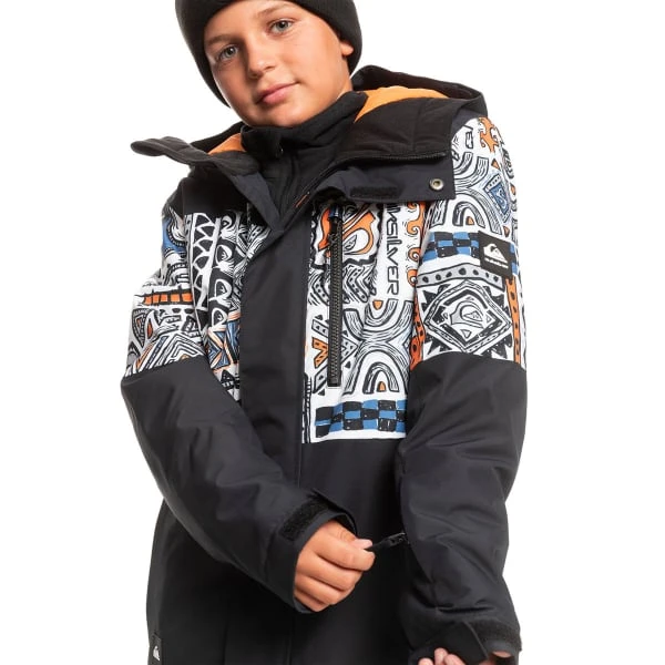 QUIKSILVER MISSION PRINTED BLOCK YOUTH JK RUSSET ORANGE BIG TRIBE 23 5 QUIKSILVER MISSION PRINTED BLOCK YOUTH JK RUSSET ORANGE BIG TRIBE 23 - Afbeelding 5