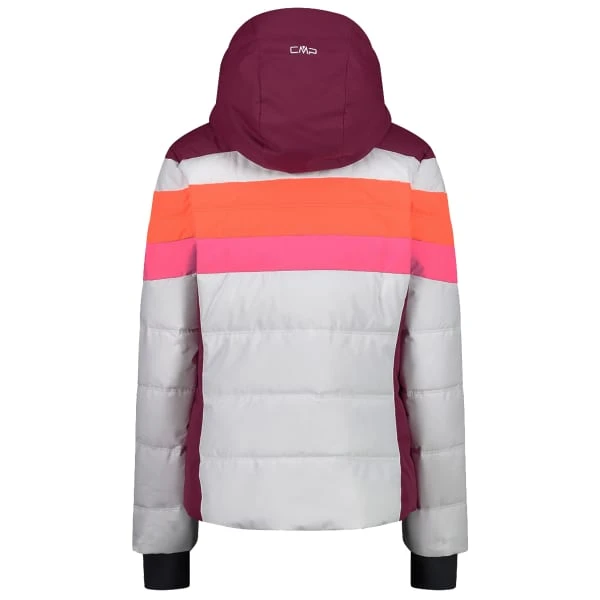 CMP WOMAN JKT ZIP HOOD WHITE 23 2 CMP WOMAN JKT ZIP HOOD WHITE 23 - Afbeelding 2