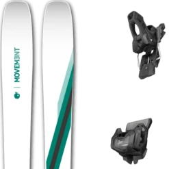 MOVEMENT GO 90 W TI + TYROLIA ATTACK 11 GW W/O BRAKE A