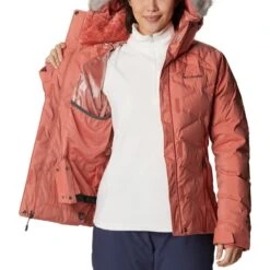COLUMBIA LAY D DOWN II JKT DARK CORAL SHEE 23 -Rossignol || Salomon || Fischer Winkel 9 124243 1798441 639 03
