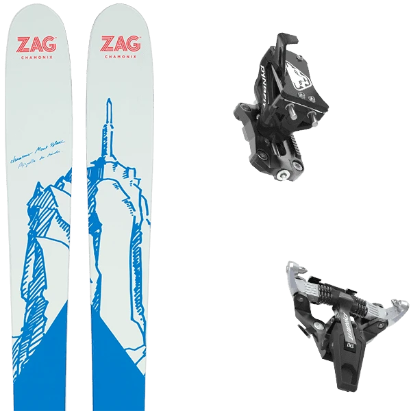 ZAG UBAC 95 EDITION LIMITEE + DYNAFIT SPEED TURN BLACK/SILVER 1 ZAG UBAC 95 EDITION LIMITEE + DYNAFIT SPEED TURN BLACK/SILVER