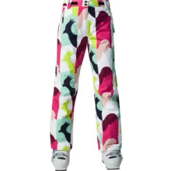 ROSSIGNOL GIRL SKI PR PANT MACRO ROOSTER WHITE 22