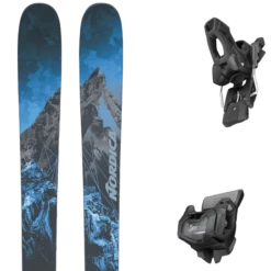 NORDICA ENFORCER 104 FREE BLUE/BLK + TYROLIA ATTACK 11 GW W/O BRAKE A