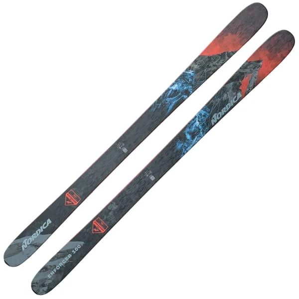 NORDICA ENFORCER 100 RED/BLK + TYROLIA ATTACK 11 GW W/O BRAKE A 2 NORDICA ENFORCER 100 RED/BLK + TYROLIA ATTACK 11 GW W/O BRAKE A - Afbeelding 2