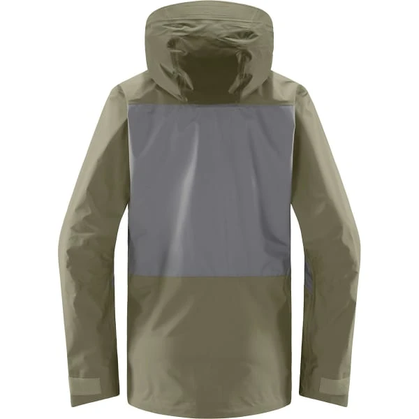 Haglöfs HAGLÖFS VASSI TOURING GTX JACKET W CONCRETE/THYME GREEN 23 2 Haglöfs HAGLÖFS VASSI TOURING GTX JACKET W CONCRETE/THYME GREEN 23 - Afbeelding 2