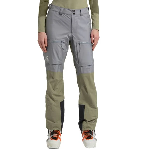 Haglöfs HAGLÖFS VASSI TOURING GTX PANT W CONCRETE/THYME GREEN 23 1 Haglöfs HAGLÖFS VASSI TOURING GTX PANT W CONCRETE/THYME GREEN 23