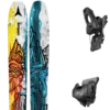 ATOMIC BENT CHETLER 120 BLUE/YELLOW + TYROLIA ATTACK 11 GW W/O BRAKE A