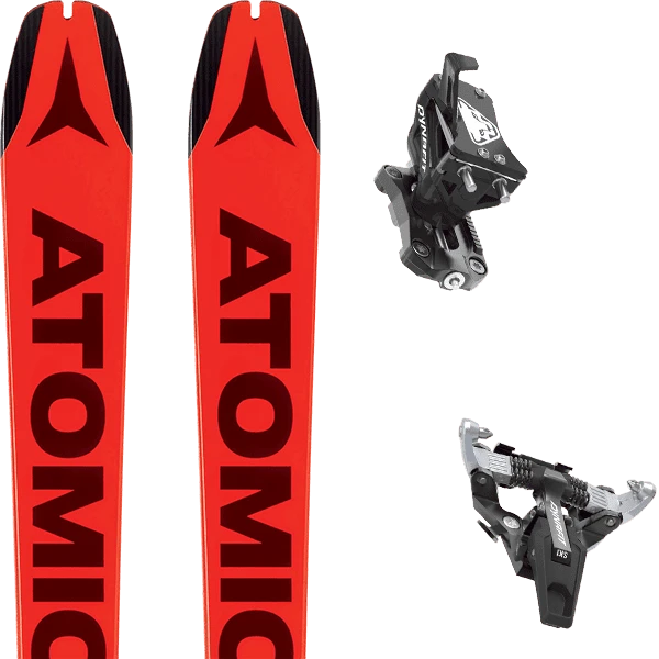 ATOMIC BACKLAND 78 UL BLACK/RED + DYNAFIT SPEED TURN BLACK/SILVER 1 ATOMIC BACKLAND 78 UL BLACK/RED + DYNAFIT SPEED TURN BLACK/SILVER