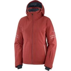 SALOMON THE BRILLIANT JACKET W RED DAHLIA/KENTUCKY BLUE 21