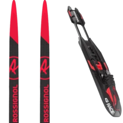 ROSSIGNOL X-IUM R-SKIN IFP + ROSSIGNOL RACE CLASSIC BLACK RED