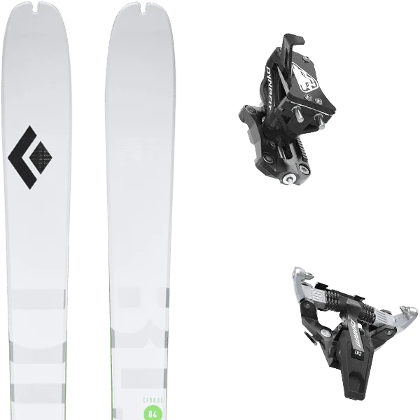 BLACK DIAMOND CIRQUE 84 + DYNAFIT SPEED TURN BLACK/SILVER 1 BLACK DIAMOND CIRQUE 84 + DYNAFIT SPEED TURN BLACK/SILVER