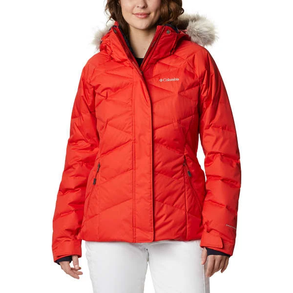 COLUMBIA LAY D DOWN II JACKET W BOLD ORANGE DOB 22 1 COLUMBIA LAY D DOWN II JACKET W BOLD ORANGE DOB 22