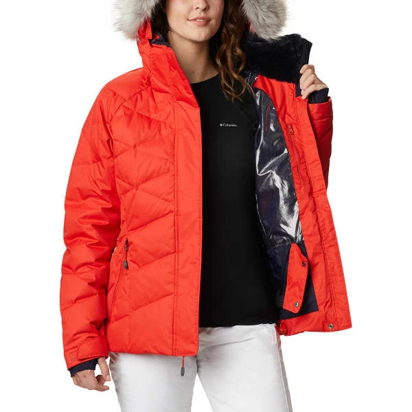 COLUMBIA LAY D DOWN II JACKET W BOLD ORANGE DOB 22 4 COLUMBIA LAY D DOWN II JACKET W BOLD ORANGE DOB 22 - Afbeelding 4