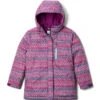 COLUMBIA ALPINE FREE FALL II JACKET JR PLUM, DIAMOND 21