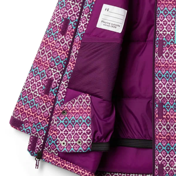 COLUMBIA ALPINE FREE FALL II JACKET JR PLUM, DIAMOND 21 3 COLUMBIA ALPINE FREE FALL II JACKET JR PLUM, DIAMOND 21 - Afbeelding 3