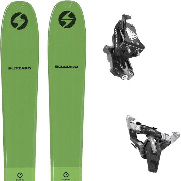 BLIZZARD ZERO G 095 GREEN + DYNAFIT SPEED TURN BLACK/SILVER 1 BLIZZARD ZERO G 095 GREEN + DYNAFIT SPEED TURN BLACK/SILVER