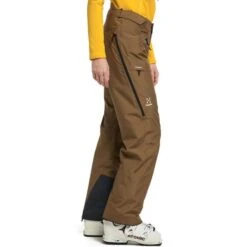 Haglöfs HAGLÖFS LUMI LOOSE PANT WOMEN TEAK BROWN 21 -Rossignol || Salomon || Fischer Winkel 9 85865 604625 4la 04