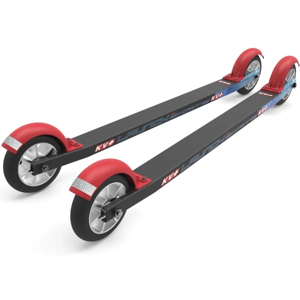 KV+ ROLLERSKI LAUNCH SKATE CURVED 60 CM STANDARD WHEELS + SALOMON PROLINK RACE SKATE 2 KV+ ROLLERSKI LAUNCH SKATE CURVED 60 CM STANDARD WHEELS + SALOMON PROLINK RACE SKATE - Afbeelding 2