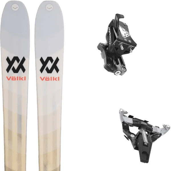 VOLKL RISE 80 + DYNAFIT SPEED TURN BLACK/SILVER 1 VOLKL RISE 80 + DYNAFIT SPEED TURN BLACK/SILVER