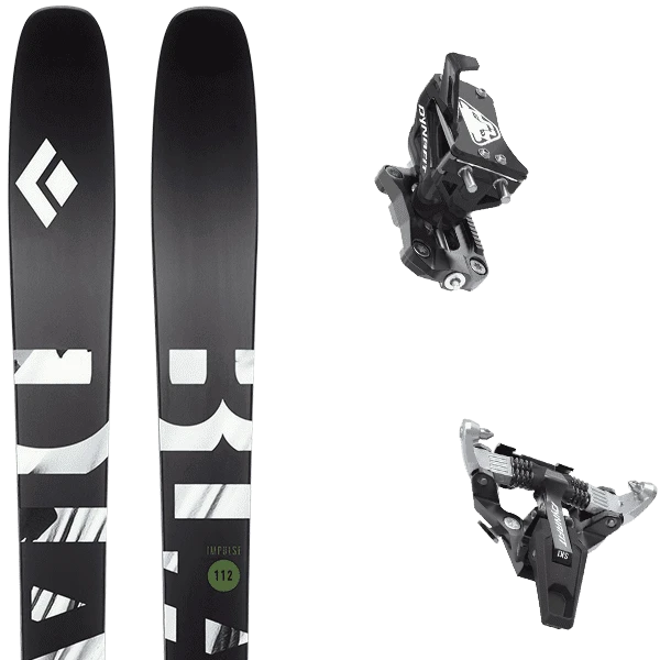 BLACK DIAMOND IMPULSE 112 + DYNAFIT SPEED TURN BLACK/SILVER 1 BLACK DIAMOND IMPULSE 112 + DYNAFIT SPEED TURN BLACK/SILVER