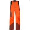 ORTOVOX 3L GUARDIAN SHELL PANTS M BURNING ORANGE 22