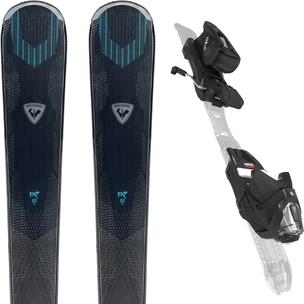 ROSSIGNOL EXPERIENCE 82 TI K+NX 12 GW B90 BLK CHR 23 1 ROSSIGNOL EXPERIENCE 82 TI K+NX 12 GW B90 BLK CHR 23