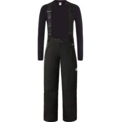 THE NORTH FACE Y SNOWQUEST SUSPENDER PANT TNF BLACK 22