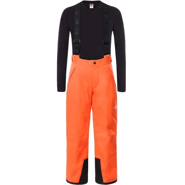 THE NORTH FACE Y SNOWQUEST SUSPENDER PANT POWER ORANGE 22 1 THE NORTH FACE Y SNOWQUEST SUSPENDER PANT POWER ORANGE 22
