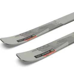 SALOMON QST SPARK GREY/ORANGE + MARKER GRIFFON 13 ID BLACK -Rossignol || Salomon || Fischer Winkel 9 94712 qst spark grey orange l41494400 05