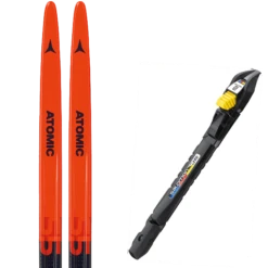 ATOMIC REDSTER S5 JUNIOR + SALOMON SNS UNIVERSAL JUNIOR