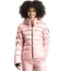 ROSSIGNOL W HIVER SATIN JKT POWDER PINK 22