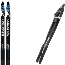 SALOMON AERO JUNIOR SKIN + SALOMON PROLINK RACE JR CL